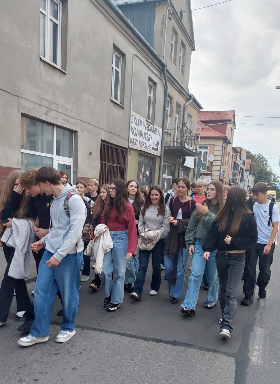 Młodzież parafii na pielgrzymce